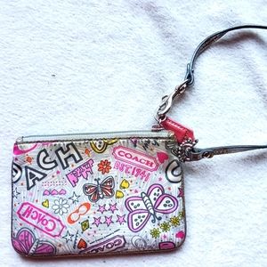 Coach rare wristlet